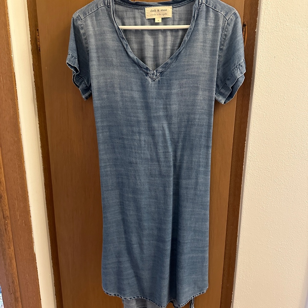 Cloth and Stone denim dress, size small